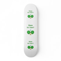 Get Lucky Ping Pong Custom Skate Board