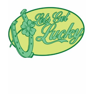 Get Lucky Tshirt by ShamelessThreads