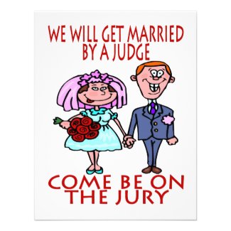 Get Married By Judge- Invite