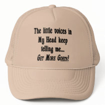 Get More Goats Funny Goat Mesh Hat
