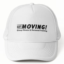 Get Moving! Group Fitness & Personal Training hats by jmsumd Get Moving! Group Fitness & Personal Training hats