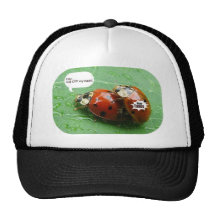 "Get of my back!" Mesh Hats