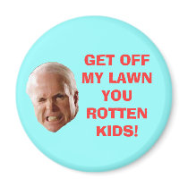 GET OFF MY LAWN YOU ROTTEN KIDS! magnets