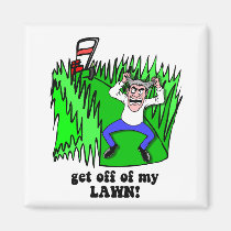 get off of my lawn magnets