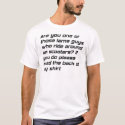 Get off the scooter! t-shirts by sockiman Get off the scooter! t-shirts