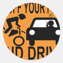 Get Off Your Phone & Drive Sticker
