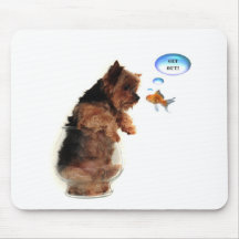 Get out! mouse pad