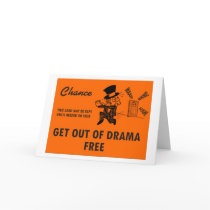 Get Out of Drama FREE greeting card by Campbell_Graphics Get Out of Drama FREE greeting card