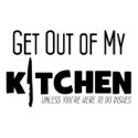 Get Out of My Kitchen apron