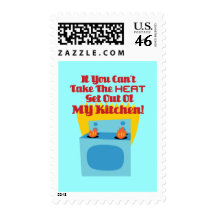 Get Out Of My Kitchen Stamp