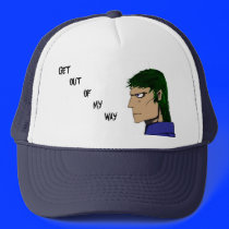 Get out of my way cap trucker hat