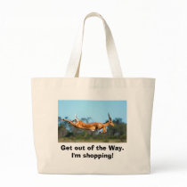 Get out of the Way. I'm shopping -- Bag bags