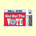 Get Out The VOTE Elections Postage Stamps