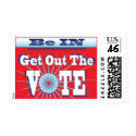 Get Out The VOTE Elections Postage Stamps
