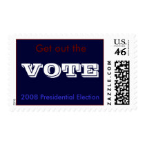 Get out the vote! postage by JessicaInSeattle Get out the vote! postage