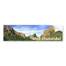 Get Outside bumper stickers by mikeyc681 Get Outside bumper stickers