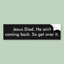 Get Over It bumper stickers