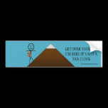 GET OVER YOURSELF bumper stickers