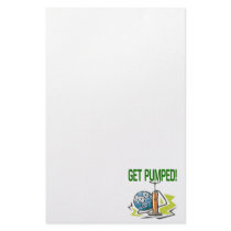 Get Pumped Custom Stationery