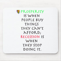 Get Ready For Recession mousepads by Second_Half Get Ready For Recession mousepads