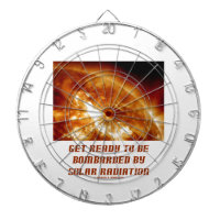 Get Ready To Be Bombarded By Solar Radiation Dart Board