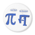 Get Real Be Rational magnets by _Krash_ Get Real Be Rational magnets