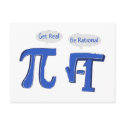 Get Real Be Rational postcards