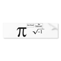 Get Real! bumper stickers