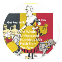 Get Real Milk - Get Raw stickers