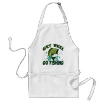 Get Reel Go Fishing Apron