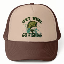Get Reel Go Fishing Hats
