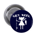 Get Reel - Little Girls Fishing Pins