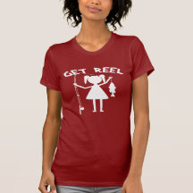 Get Reel - Little Girls Fishing Shirts