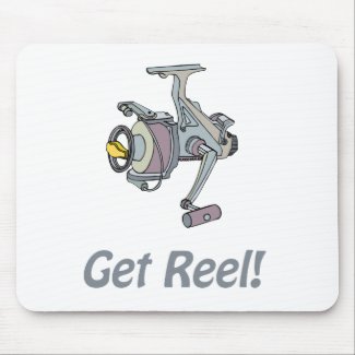 Get Reel! Mousepad mousepad