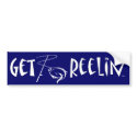 get reelin sticker bumper stickers by surfhookgirl get reelin sticker bumper stickers