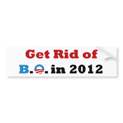 Get Rid of B.O. Bumper Sticker
