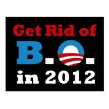 Get Rid of B.O. Poster Postcards