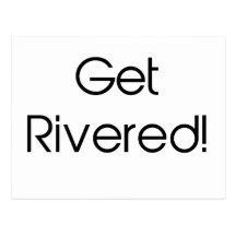 Get Rivered Postcard