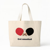Get Smashed Ping Pong Canvas Bag