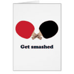 Get Smashed Ping Pong Cards