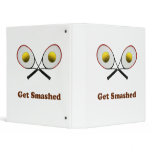 Get Smashed Tennis binders