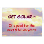 GET SOLAR card cards