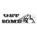 GET SOME 2 bumper stickers