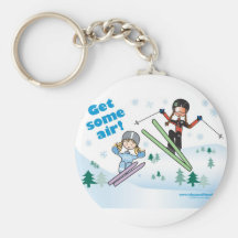 Get some air! key chains