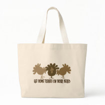 Get Some Turkey On Your Beard Canvas Bags