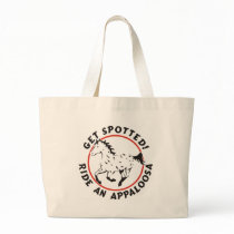 Get Spotted Leopard Appaloosa Canvas Bags
