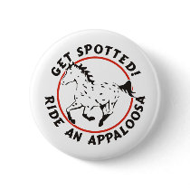 Get Spotted Leopard Appaloosa Pinback Buttons