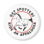 Get Spotted Leopard Appaloosa Fridge Magnet