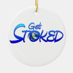Get Stoked Christmas Ornament