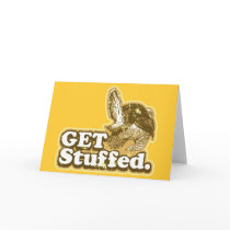 Get Stuffed Funny Thanksgiving cards